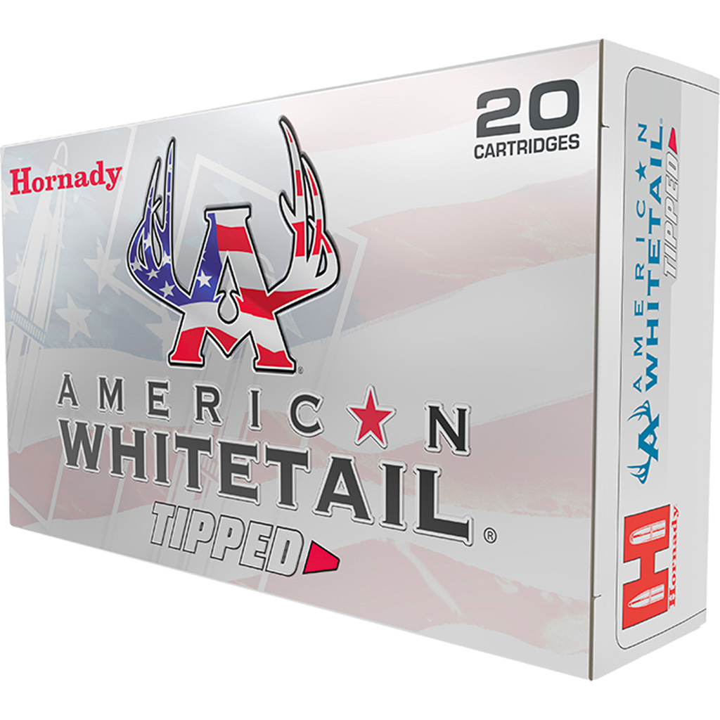 Hornady American Whitetail Tipped Rifle Ammo 7mm-08 Rem. 139 gr. SST 20 rd. 1 Hornady American Whitetail Tipped Rifle Ammo 7mm-08 Rem. 139 gr. SST 20 rd.