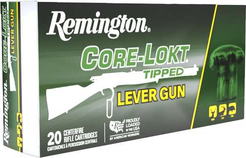 REMINGTON RT35RA 35 REM 200GR CORE-LOKT TIPPED LEVER GUN 20 RD/BX 10 BX/CS 1 REMINGTON RT35RA 35 REM 200GR CORE-LOKT TIPPED LEVER GUN 20 RD/BX 10 BX/CS