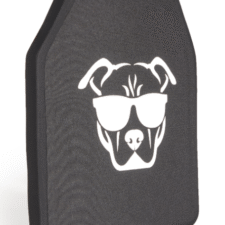 Guard Dog Tactical Level llla Ultralight 10X12 Ceramic Plate | 1 Lb/Per - Black