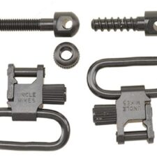 Uncle Mike's QD Machine Screw Type Swivel - 1" Black