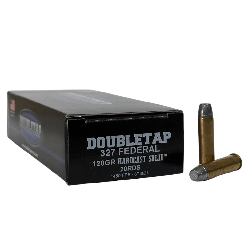 Double Tap Hardcast Solid Handgun Ammunition .327 Fed Mag 120gr WFNGC 1250 fps 20/ct 1 Double Tap Hardcast Solid Handgun Ammunition .327 Fed Mag 120gr WFNGC 1250 fps 20/ct