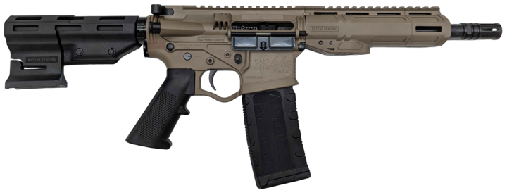 ATI Alpha Maxx Pistol - FDE | 300 BLK | 7.5" | 1 X 30RD | 7" Poly MLOK | F/U Sight 1 ATI Alpha Maxx Pistol - FDE | 300 BLK | 7.5" | 1 X 30RD | 7" Poly MLOK | F/U Sight