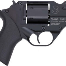 CHIAPPA RHINO 200DS 357MAG - 2" FS BLACK/RUBBER W/HOLSTER.