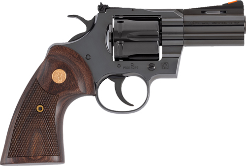COLT PYTHON 357MAG 3" 6RD - BLUED WALNUT GOLD MEDALLION 2 COLT PYTHON 357MAG 3" 6RD - BLUED WALNUT GOLD MEDALLION - Image 2