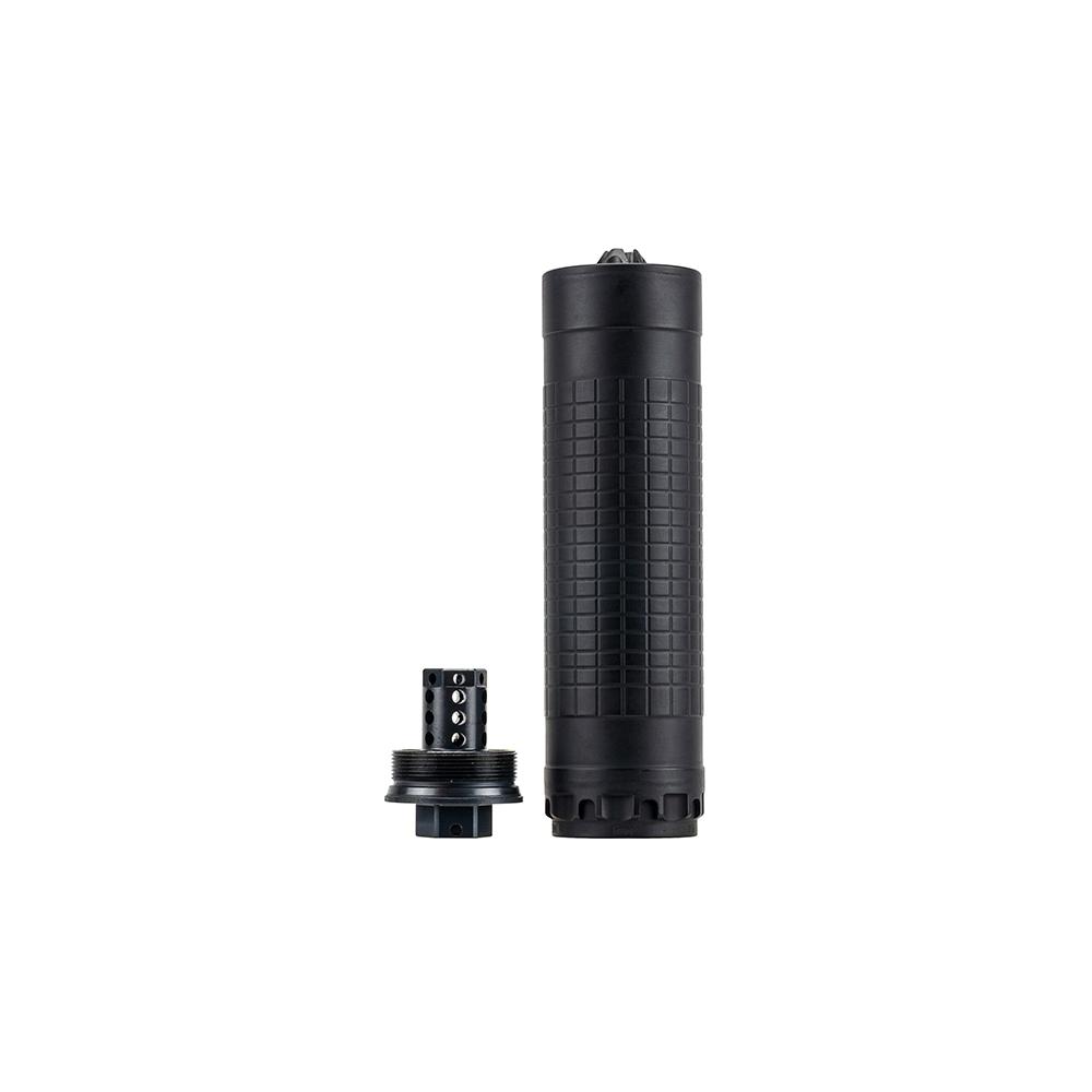 IWI Silencer 6 Direct Thread Suppressor 6mm Nickel Alloy/Stainless Steel 1/2"-28 HUB-T Mount Black 1 IWI Silencer 6 Direct Thread Suppressor 6mm Nickel Alloy/Stainless Steel 1/2"-28 HUB-T Mount Black