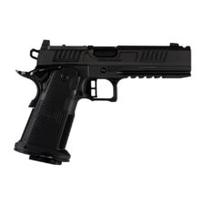 Alpha Foxtrot AF1911-Romulus MOS Adapter Handgun 9mm Luger 17(1) & 20rd(1) Magazines 5" Comp Bull Barrel DLC Black