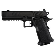Alpha Foxtrot AF1911-Romulus MOS Adapter Handgun 9mm Luger 10rd Magazines(2) 4.25" Comp Bull Barrel DLC Black