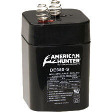 American Hunter Rechargeable Battery 6V Spring Top