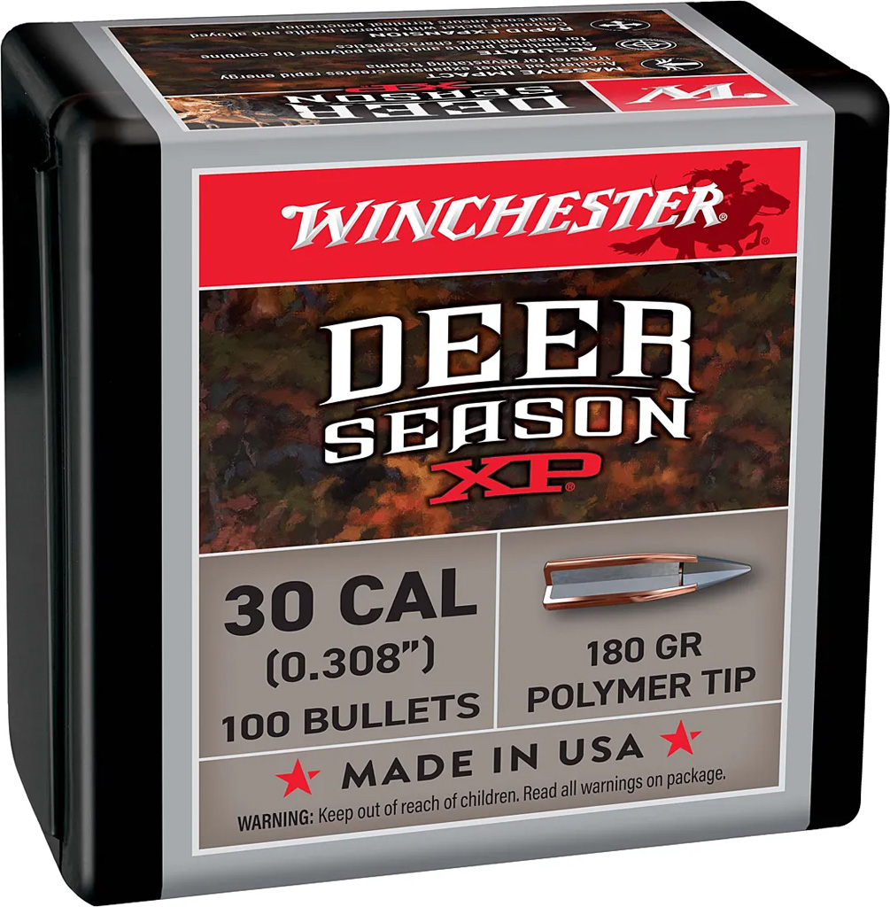 Winchester Deer Season Bullet 30 Cal 180 gr. XP 100 bx. 1 Winchester Deer Season Bullet 30 Cal 180 gr. XP 100 bx.