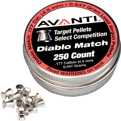 DAISY MATCH 177 PELLET - 250-COUNT 10-PACK CASE 1 DAISY MATCH 177 PELLET - 250-COUNT 10-PACK CASE