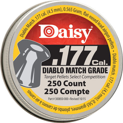 DAISY MATCH 177 PELLET - 250-COUNT 10-PACK CASE 2 DAISY MATCH 177 PELLET - 250-COUNT 10-PACK CASE - Image 2