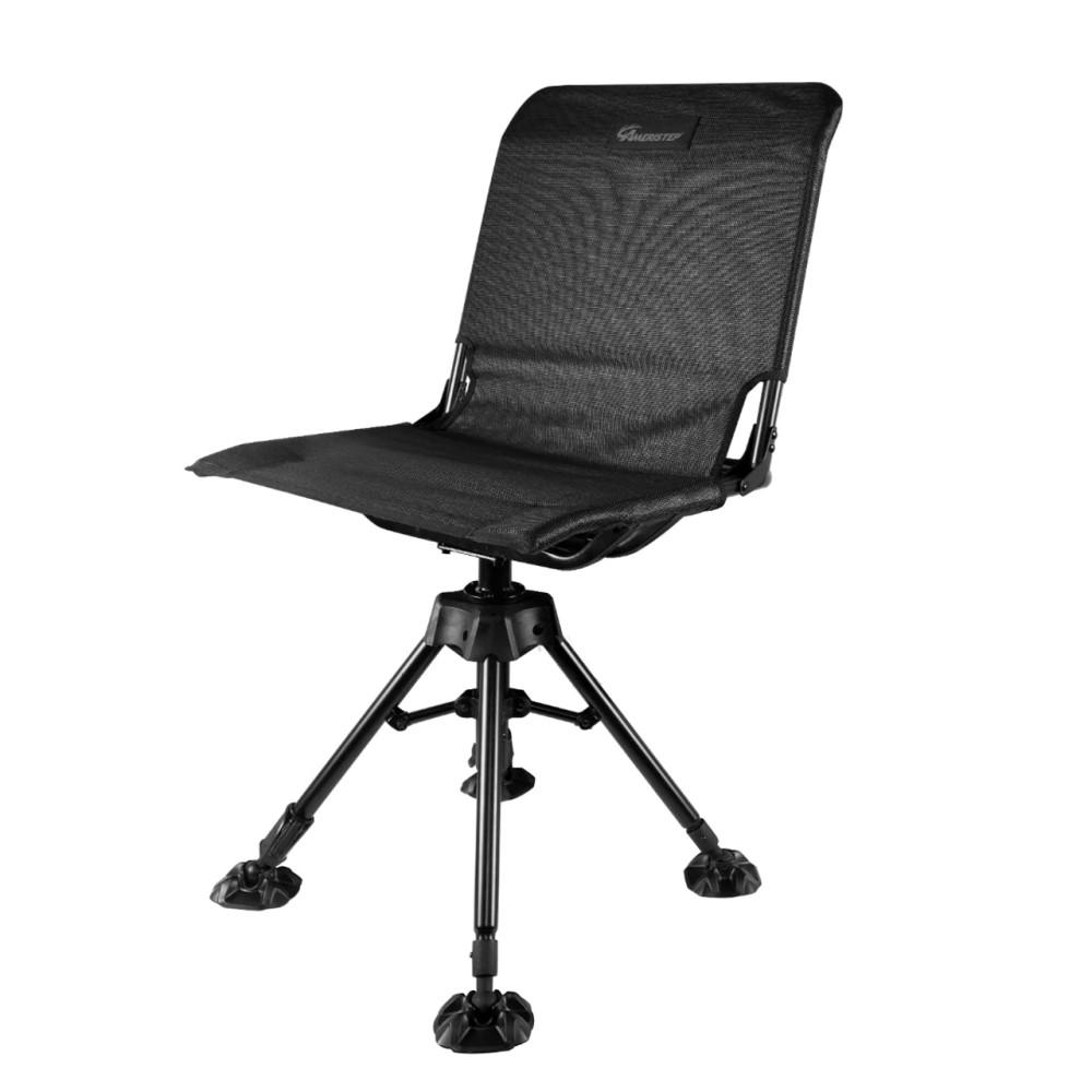 Ameristep 360 Silent Swivel Blind Chair Black 1 Ameristep 360 Silent Swivel Blind Chair Black