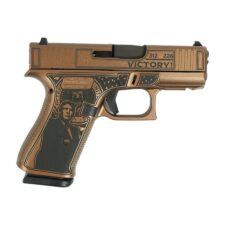 Home 25 Glock 43X Custom "Trump 47th-Victory" Handgun 9mm Luger 10rd Magazines(2) 3.41" Barrel Front Rails USA Made