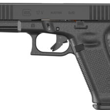 Home 25 GLOCK 17 9MM V FIXED SIGHT - 17-SHOT BLACK FRONT SERRATIONS