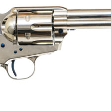 Home 27 STAND MFG SAA 45 LC 5.5" BBL - NICKEL PLATED 1 PIECE GRIP