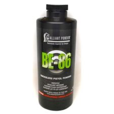 Alliant BE-86 Smokeless Pistol Powder 1 lb