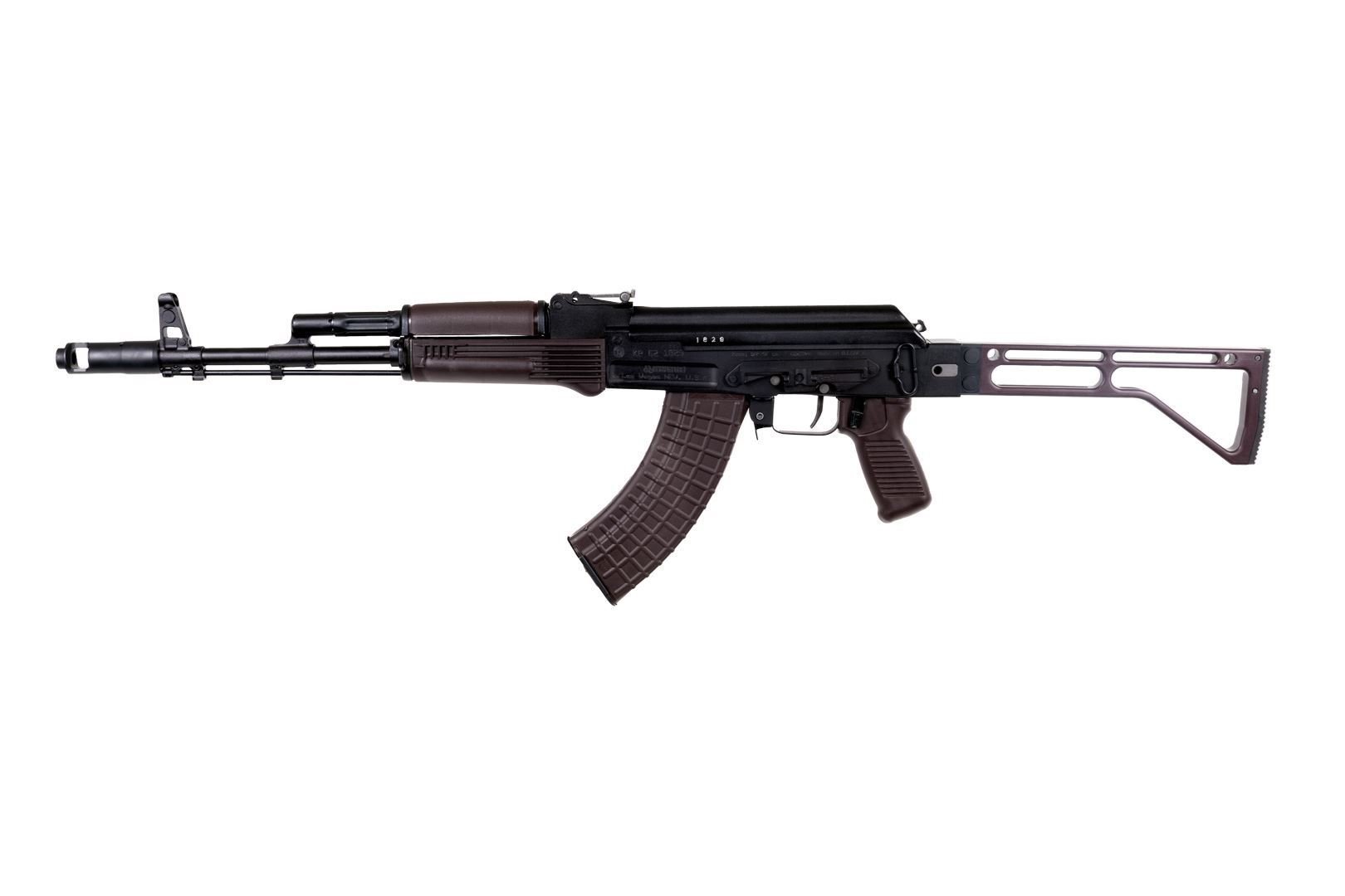 Arsenal SAM7SF 7.62x39mm Semi-Auto AK-47 Rifle with Aluminum Side-folding Buttstock Plum Furniture 10rd 3 Arsenal SAM7SF 7.62x39mm Semi-Auto AK-47 Rifle with Aluminum Side-folding Buttstock Plum Furniture 10rd - Image 3