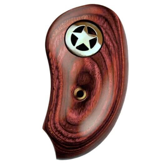 Bond Arms Extended Silver Star Grips Rosewood 1 Bond Arms Extended Silver Star Grips Rosewood