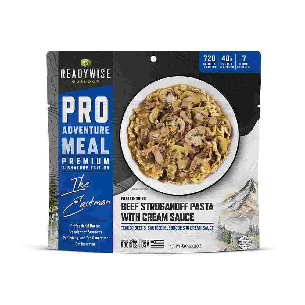 Readywise Pro Meal Beef Stroganoff Single Pack 1 Readywise Pro Meal Beef Stroganoff Single Pack