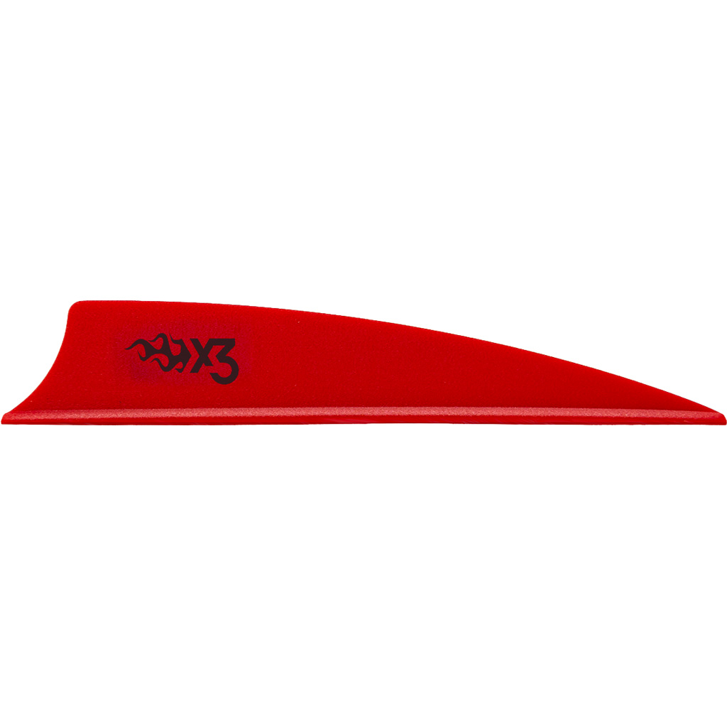 Bohning X3 Vanes Shield Cut 3 in. Red 36 pk. 1 Bohning X3 Vanes Shield Cut 3 in. Red 36 pk.