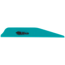 Home 30 Bohning Wild Vanes 3 in. Teal 100 pk.