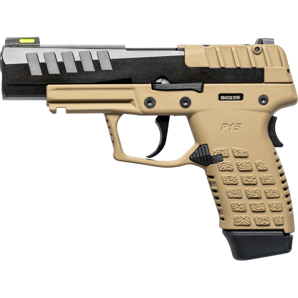 Keltec P15 Pistol 9mm 4 in. Tan CA Model 10 rd. 3 Keltec P15 Pistol 9mm 4 in. Tan CA Model 10 rd. - Image 3