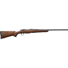 Home 24 CZ 600 Plus American Rifle 243 Win 20 in. Walnut w/Drill&Tap Threaded 5 rd.