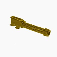 Home 25 Rival Arms V1 Gold Threaded Barrel for Glock Model 43/43X