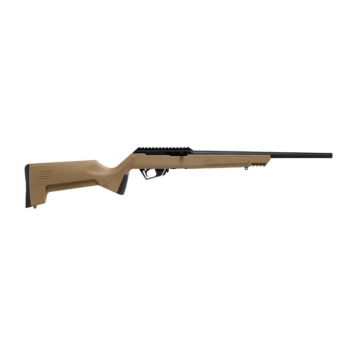 Savage Arms RXR22 Semi-Auto Rifle.22 LR 10rd Magazine 16.5'' Threaded Barrel FDE Polymer Stock 1 Savage Arms RXR22 Semi-Auto Rifle.22 LR 10rd Magazine 16.5'' Threaded Barrel FDE Polymer Stock