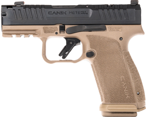 CANIK METE MC9 PRIME 9MM 3.65" - BBL OR NS 2-17RD BLACK/FDE 1 CANIK METE MC9 PRIME 9MM 3.65" - BBL OR NS 2-17RD BLACK/FDE