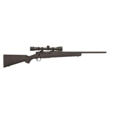 Home 24 MOSSBERG PATRIOT 350 LEGEND RIFLE 22" BLACK SYNTHETIC, 4RD 3-9X40 SCOPE