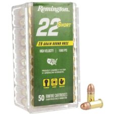 Home 26 Remington 22 Short Rimfire Ammunition .22 Short 29gr CPRN 1080 fps 50/ct