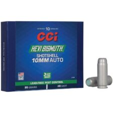 Home 26 CCI Pest Control Bismuth Shotshell Ammunition 10mm Auto 8 shot 1300 fps 10/ct
