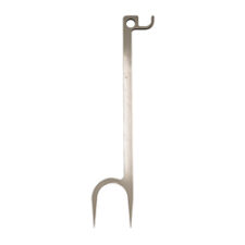 Home 22 B/C STEEL TARGET HANGER WHITE 1 HOOK