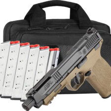 Home 22 S&W MP 5.7 5 22R FDE TB BNDL