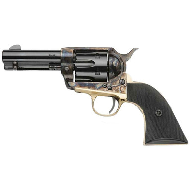 Pietta HF9CHBR312NMBP GWII Gunfighter 9mm 6 Rounds 3.5" Case Hardened/Brass/Polymer Grips - Pietta