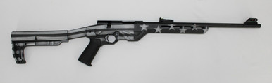 Citadel CIT22LRBLTUSG Trakr .22LR Bolt Action Rifle 18" 5+1 US Flag Grayscale - Citadel Firearms
