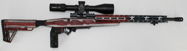 Howa HCRA70620USAMDT M1500 Mini Chassis 6.5 Grendel 20" 10+1 USA Flag Cerakote W/ 4-16x50 Scope, 2 Grips, Bipod - Howa