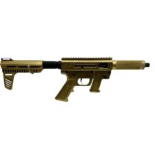Home 29 Just Right Carbine 45th/47th Trump Edition Pistol 9mm Luger 15rd Magazine(1) 6.5" Barrel Blade Brace Gold Cerakote