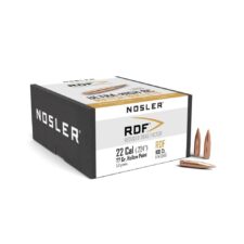 Home 28 Nosler RDF Match Rifle Bullets .22 cal .224" 77 gr HPBT 100/ct