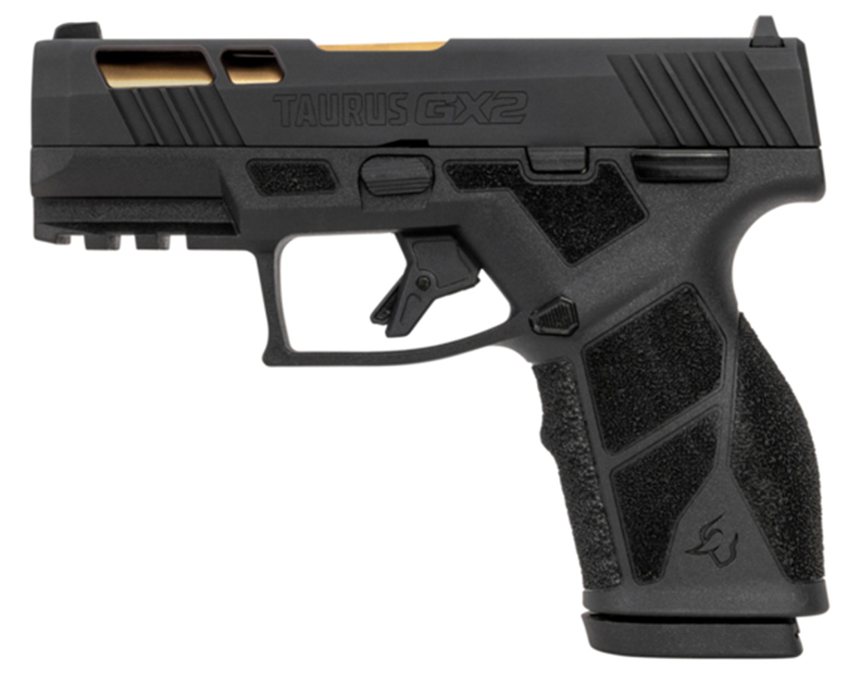 TAU GX2 9MM 13RD BLK GLD TL 1 TAU GX2 9MM 13RD BLK GLD TL