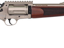 IVER JOHNSON 1000 410 3" 20" - REVOLVER SHOTGUN NICKEL WALNUT