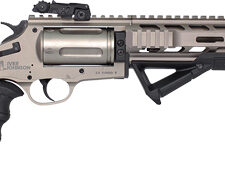 IVER JOHNSON 1000 410 3" 20" - REVOLVER SHOTGUN TACT. NICKEL