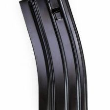 AR-15 30RD 5.56 BLACK STEEL MAGAZINE GRAY FOLLOWER