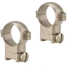 Home 26 Leupold 2-Piece Solid Steel Ringmounts - Sako 1" High Silver