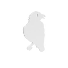 Home 26 Birchwood Casey AR500 3/8" Steel 1 Hole Animal Silhouette Target - Crow 1/ct