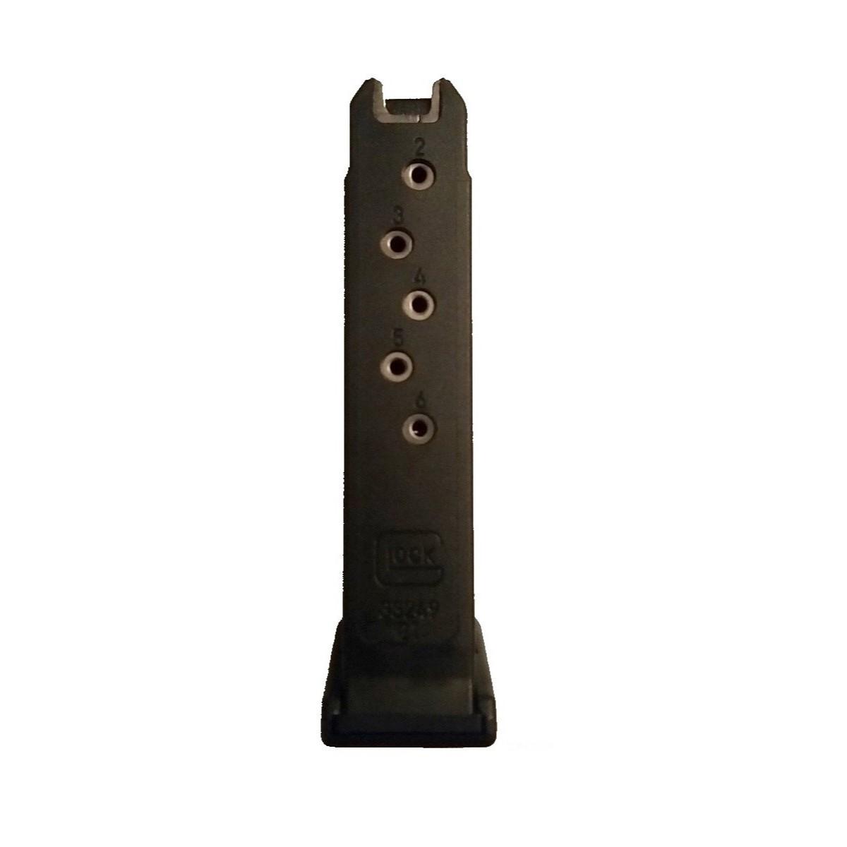 Glock Factory Handgun Magazine for Glock Model 42 .380 Auto 6/rd Black (BULK) 1 Glock Factory Handgun Magazine for Glock Model 42 .380 Auto 6/rd Black (BULK)