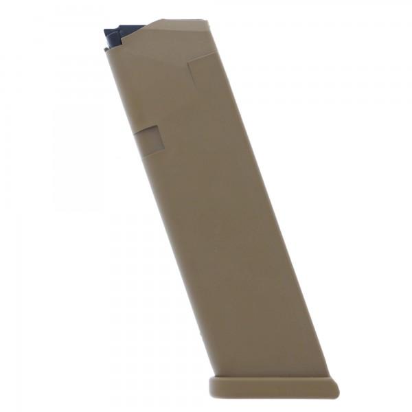 Glock Gen5 Factory Magazine Coyote G17 G17L G19 G19X G26 G34 9mm Luger 17/rd Bulk 1 Glock Gen5 Factory Magazine Coyote G17 G17L G19 G19X G26 G34 9mm Luger 17/rd Bulk