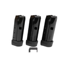 Home 30 SHIELD ARMS Z9 COMBO 3 THREE MAGAZINES POWERCRON GLOCK 43 W/ 1 BLACK MAG RELEASE 9RD