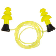 Home 25 ULTRX Tethered Silicone Ear Plugs Yellow 3 pr.